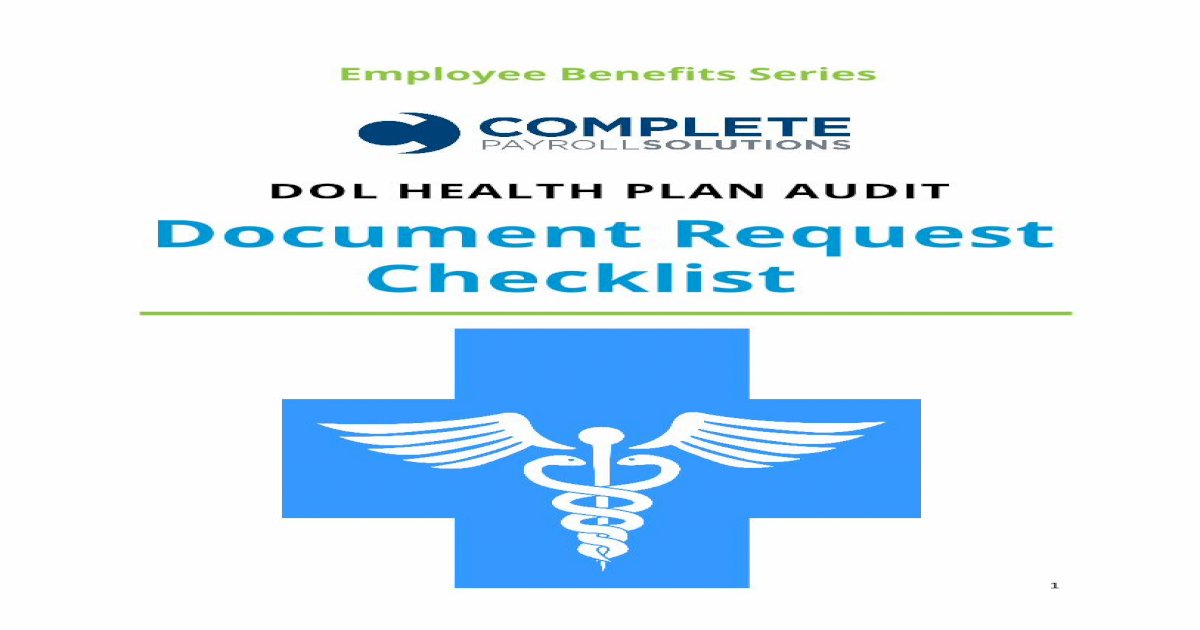 dol-health-plan-audit-document-request-checklist-pdf-filedocument