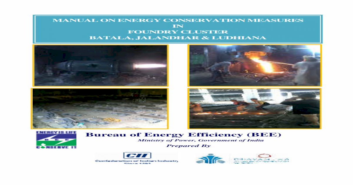 Bureau Of Energy Efficiency BEE Tools CII pdf Bureau Of Energy 