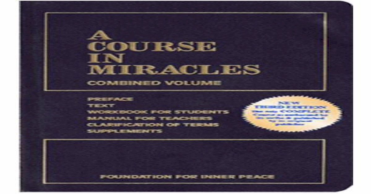 A Course In Miracles  ?t=1683797295