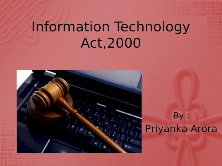 essay on information technology act 2000 in 500 words