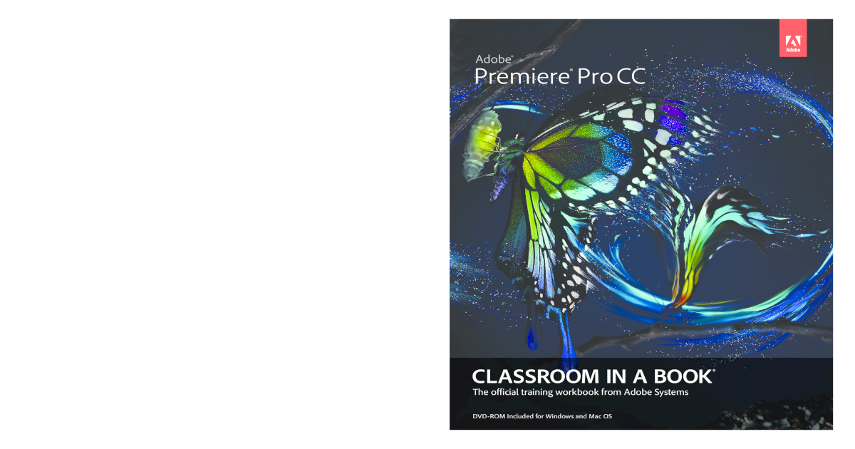 adobe premiere pro cc classroom in a book 2014 release