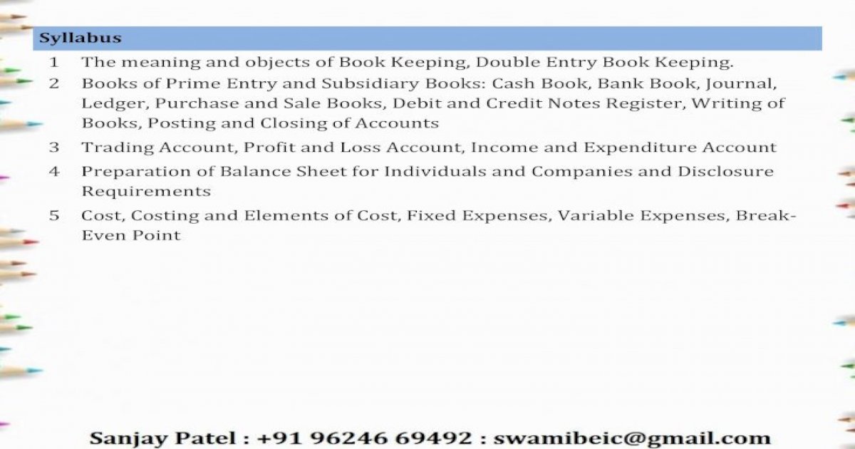 2 Books Of Prime Entry And Subsidiary Books Cash Book As And When The Transaction Takes Place Pdf Document
