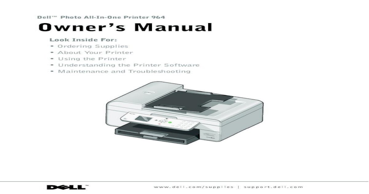 dell photo 964 printer photo cartridge how to use