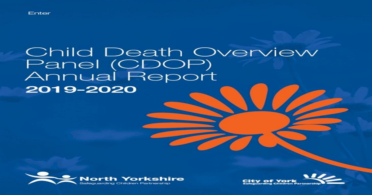 Child Death Overview Panel (CDOP) Annual Report death of